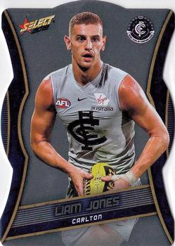 2019 Select Footy Stars - Silver Diecuts #SDC18 Liam Jones Front